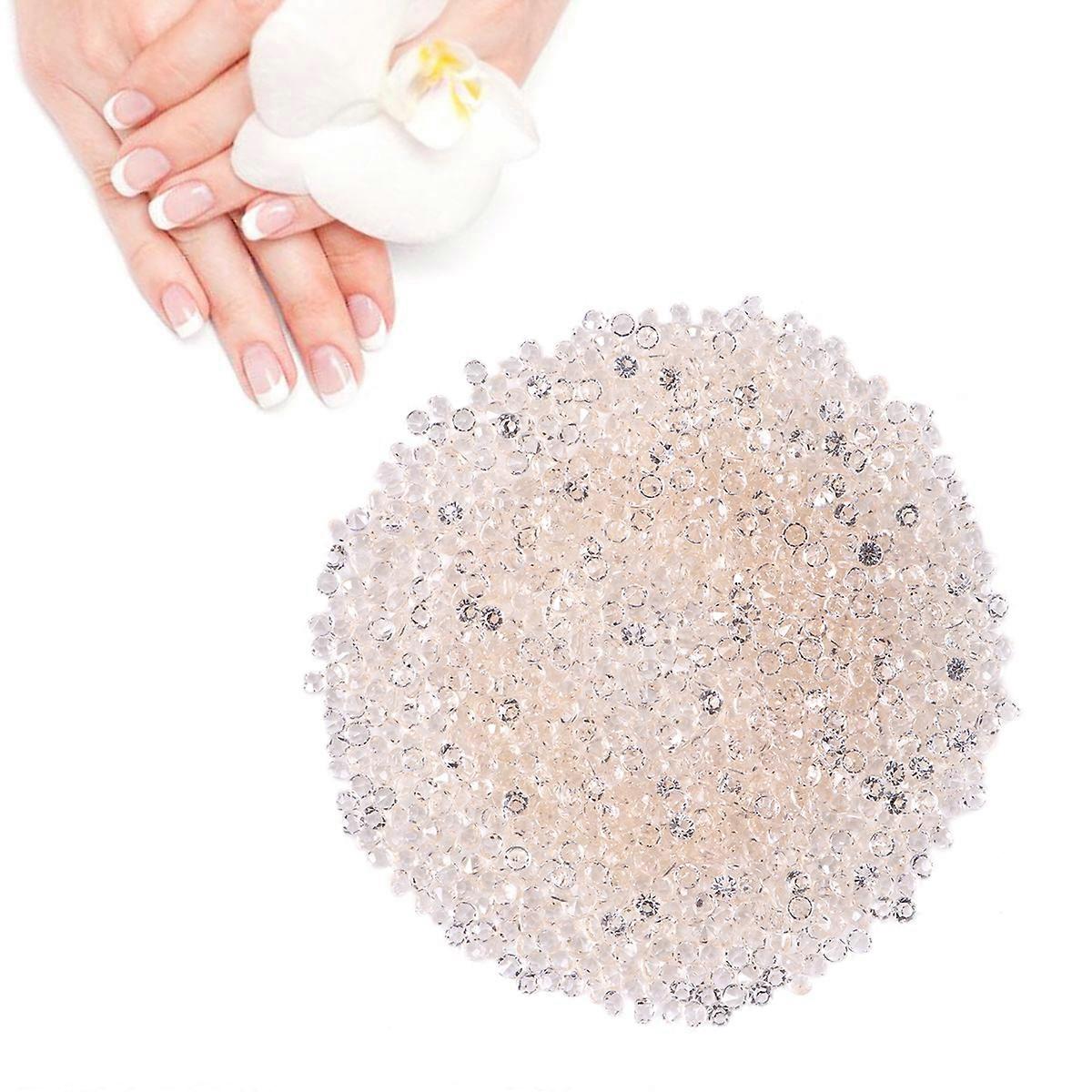 Rose Gold Acrylic Crystal Wedding Table Scattering for 2000Pcs