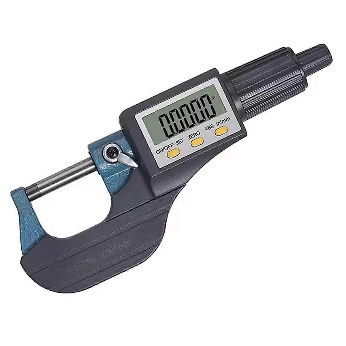 0.001mm Electronic OD Micrometer 0-25mm Digital Micrometer Carbide Tip Measuring Tool Caliper Gauge Micrometer