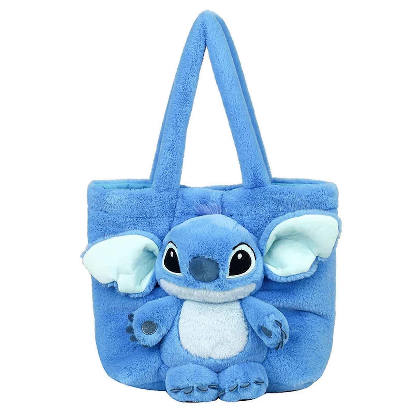 Cute Plush Crossbody Purse Cartoon Plush Bag For Girls And Women Soft Kids Handbag Shoulder Bag Travel Gift