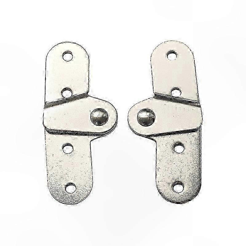 Heavy Duty Hinges for Attic and Step Ladders - 2 Pack Replacement for Telescopic & Engineering Use