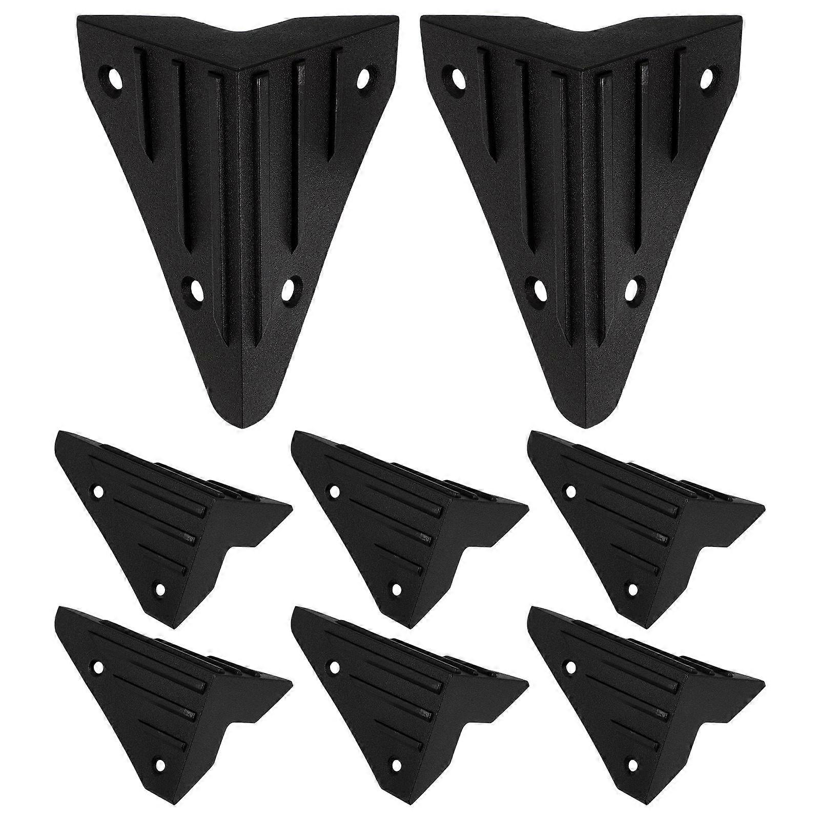 Speaker Cabinet Corner Guards Right Angle Design 8Pcs Plastic Protects Stage And Amplifier Speakers
