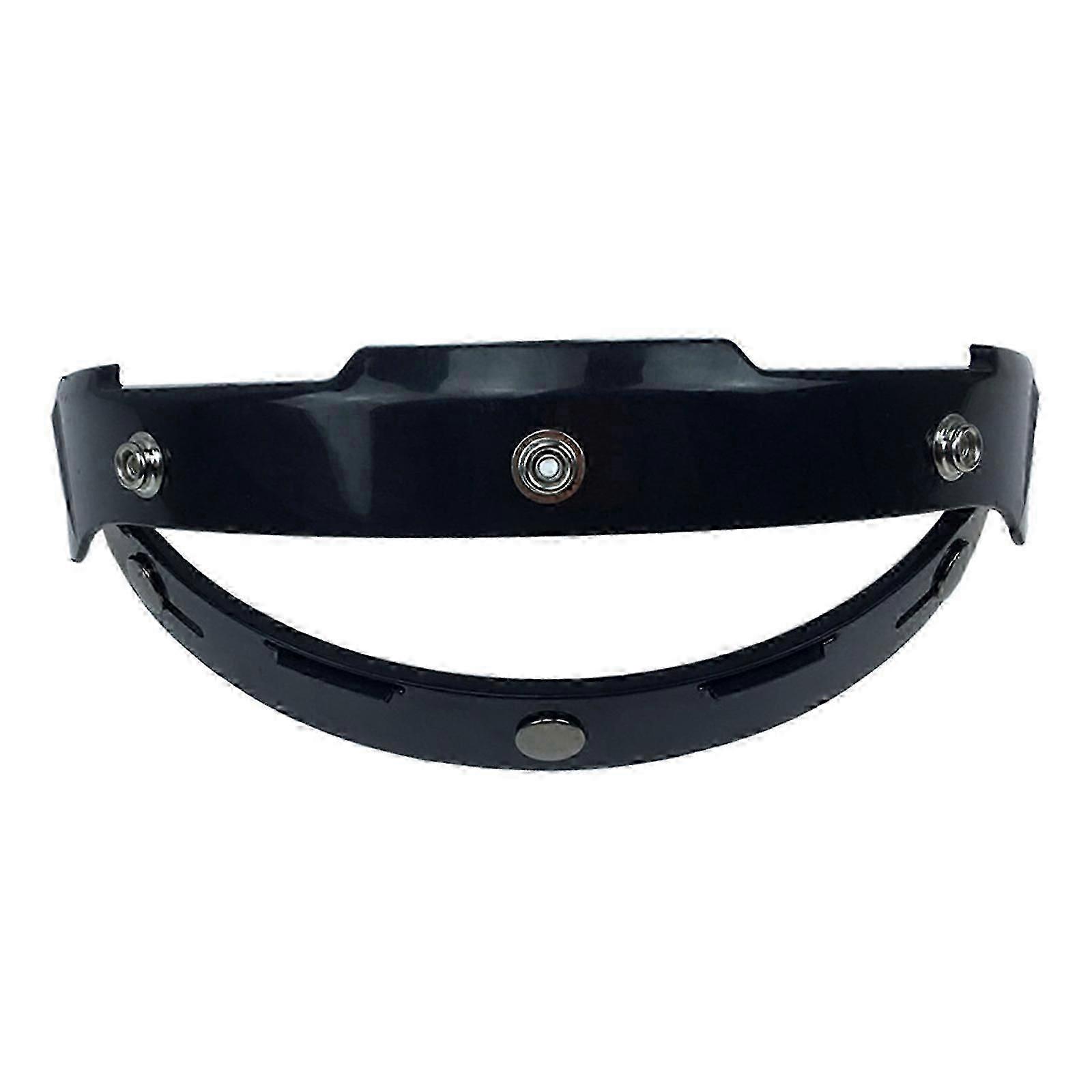 3-snap visor adapter for motorcycle helmet attachments
