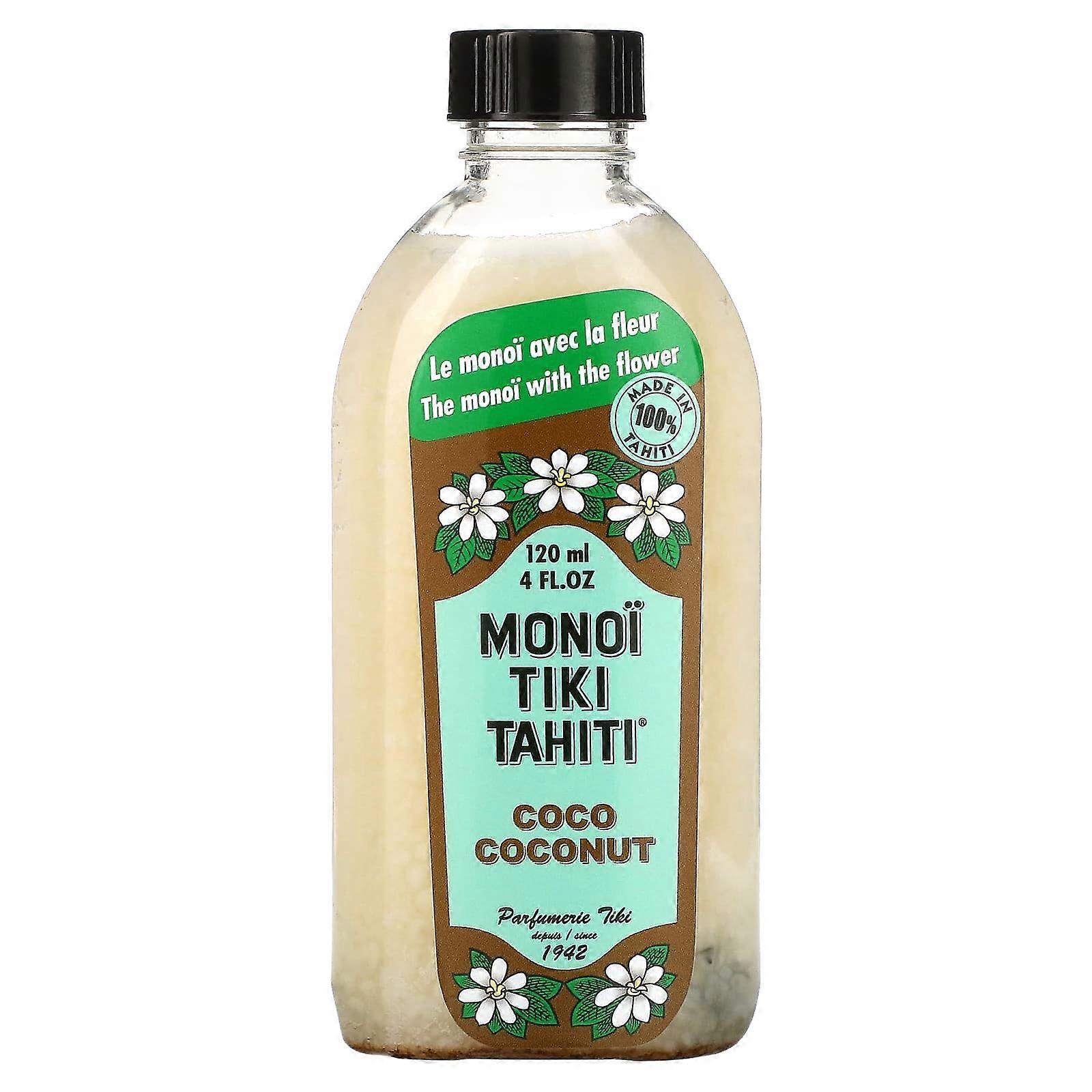 Monoi Tiki Tahiti, Coco Coconut, 4 fl oz (120 ml)