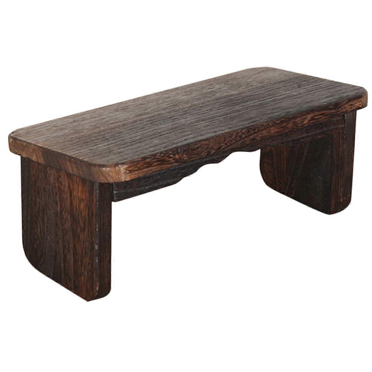 Portable Stool Foldable Kneeling Bench for Meditation Wooden Kneeling Stool Kneel Mat Step Ladder Base for Toddlers