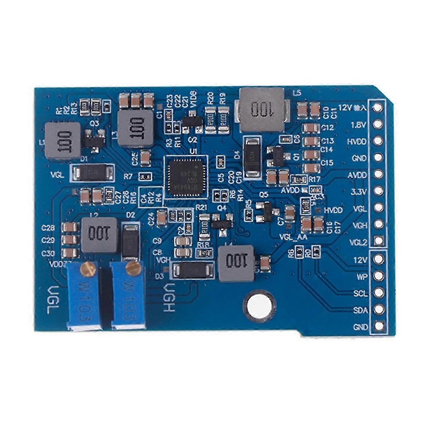 VGH VGL DC Module Repair LCD Panel Broken Y Color Abnormal Horizontal Line LCD Screen Technical Modi