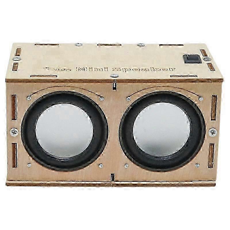 DIY Bluetooth Speaker Box Kit Electronic Sound Amplifier Builds Your Own Portable Wood Case Bluetoot