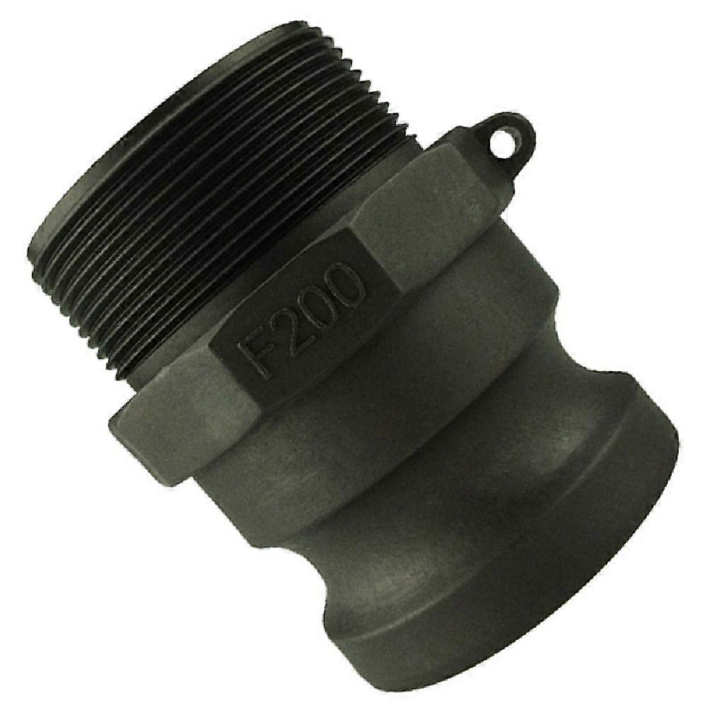 Polypropylene F Type Quick Disconnect Coupling Adapter, 1 Piece, 1 Inch Size, Polypropylene Material