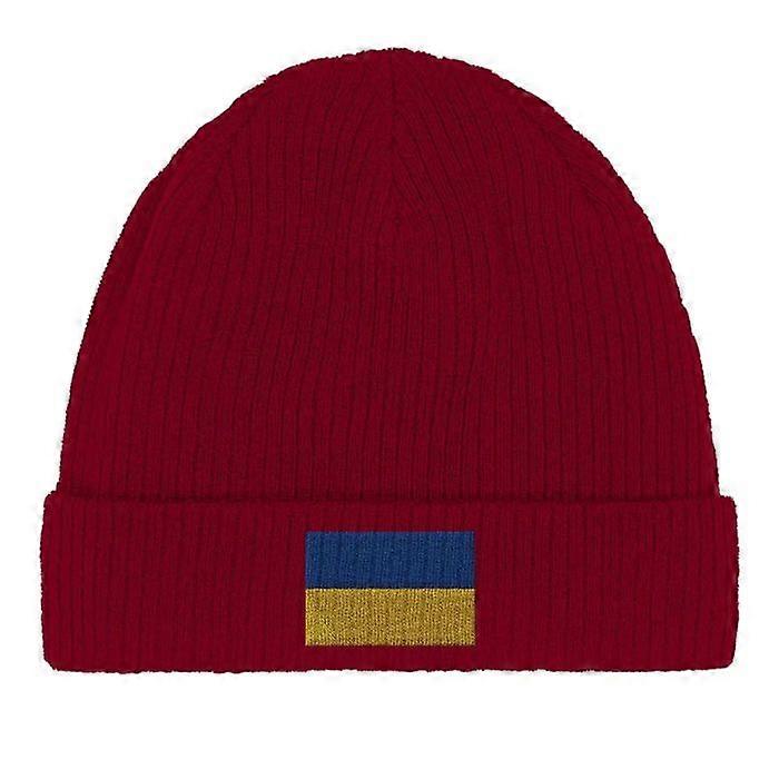 Ukrainian Flag Cap in Red