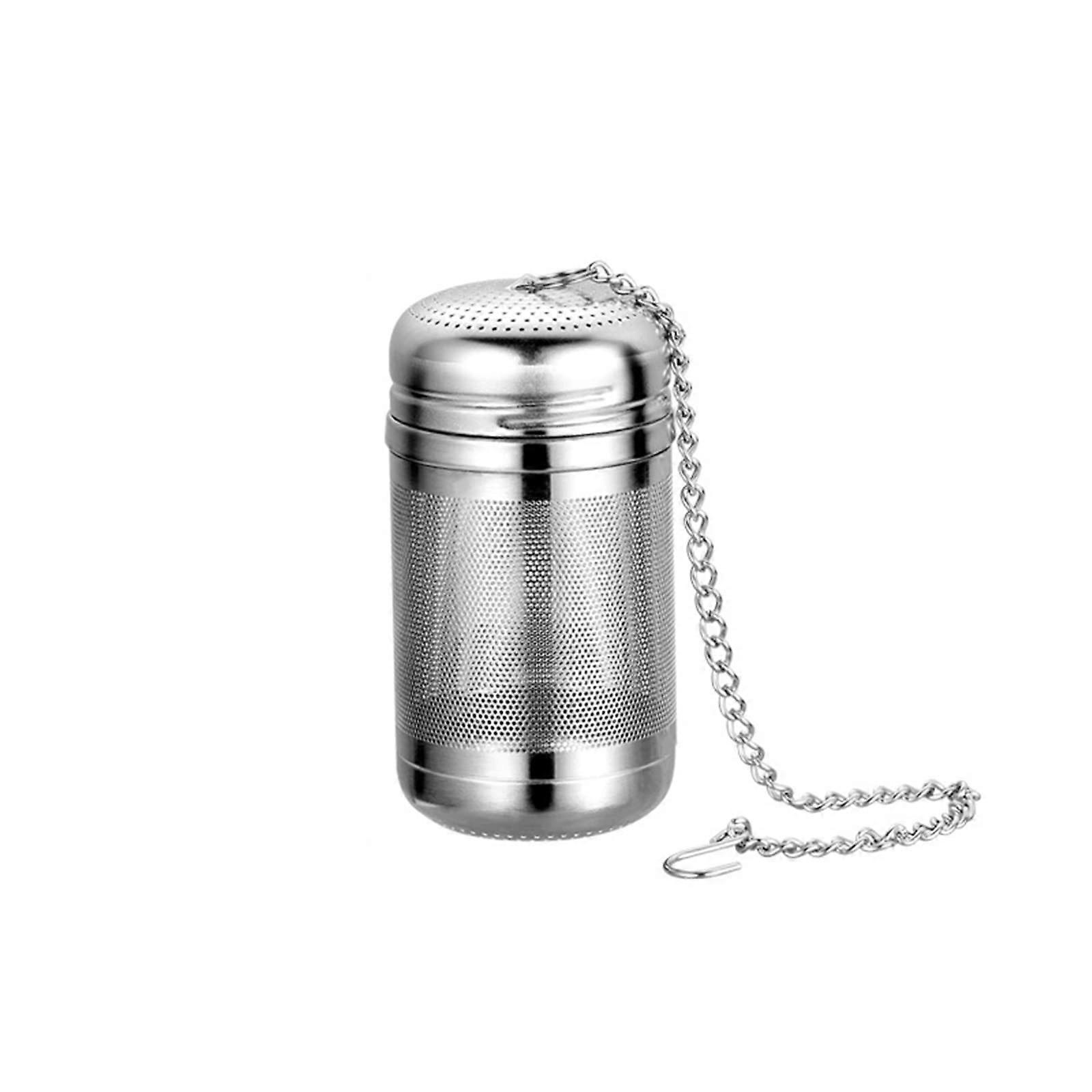 Stainless Steel Tea Infuser Reusable Ball Strainer Mesh Filter For Cooking And Soup Small Silver