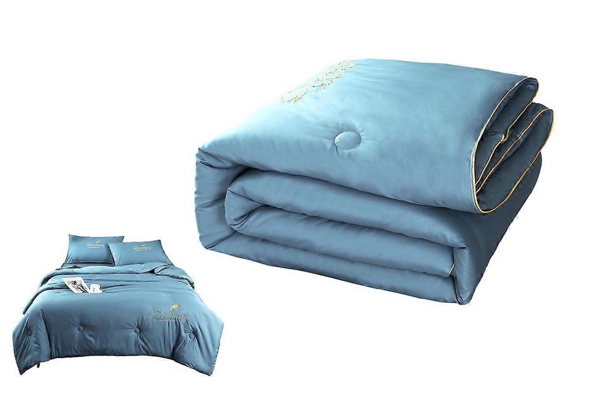 Air Conditioning Cool Feeling Quilt Lightweight Blanket for Summer