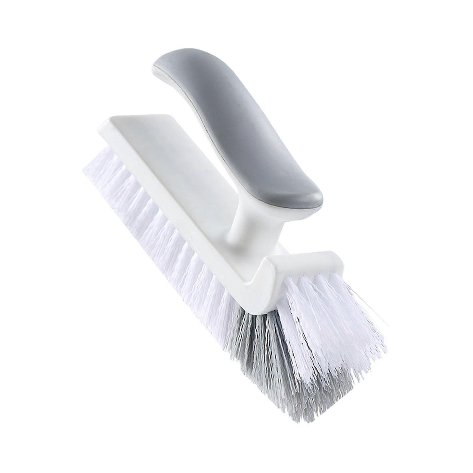 Corner Cleaning Tool Plastic Construction Multiple Surfaces Use Ergonomic Handle Design Kitchens Bathroom Accessory  White