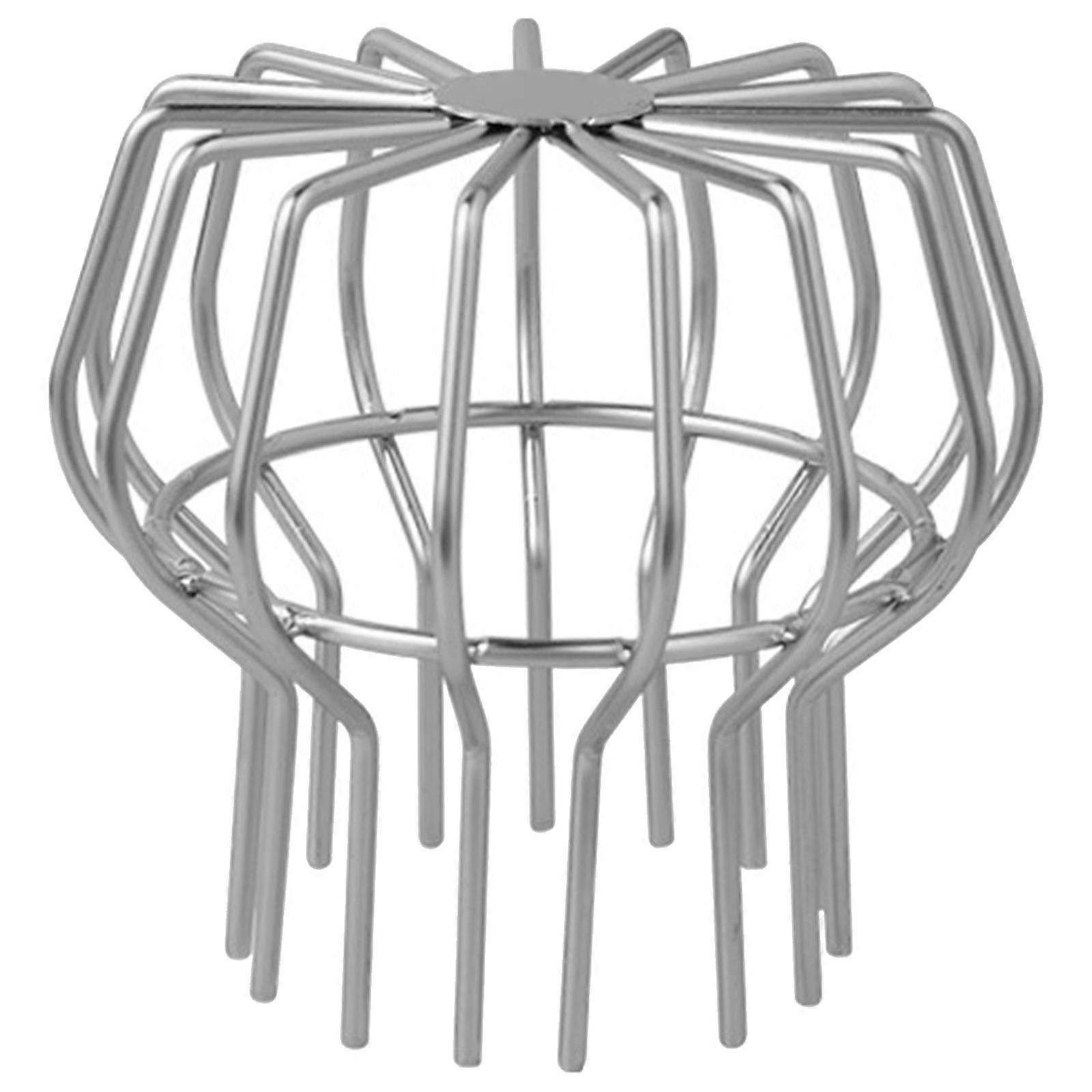 Not Clog Gutters Drain Filters Meshing Steel Rustproof Design Gutters Guards for Downspout Rainwater System Easy Maintenance  4 inches