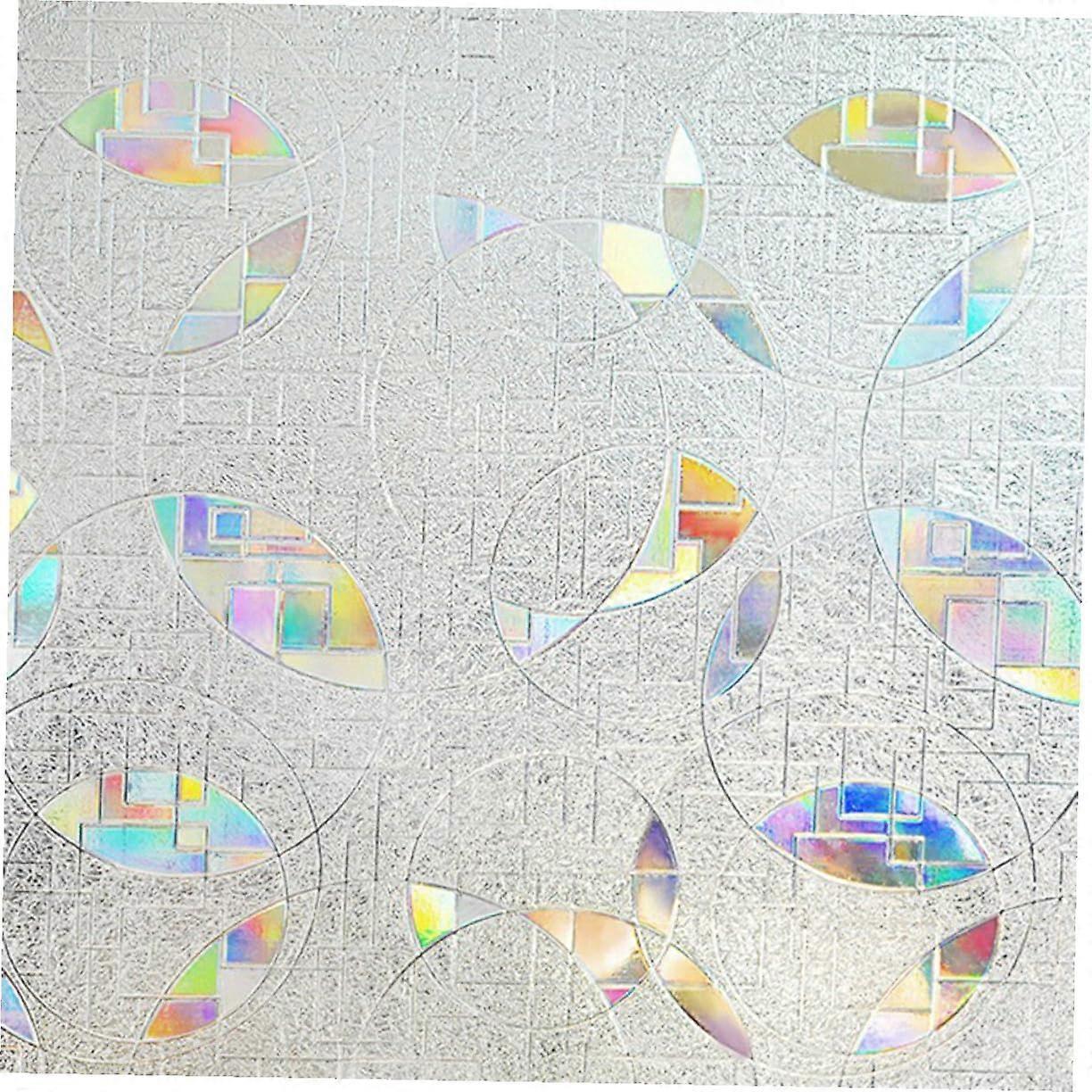 Antiuv Static Cling Window Stickers PVC Film Removable Frosted Window Decal For Bathroom Privacy Protection No Residue