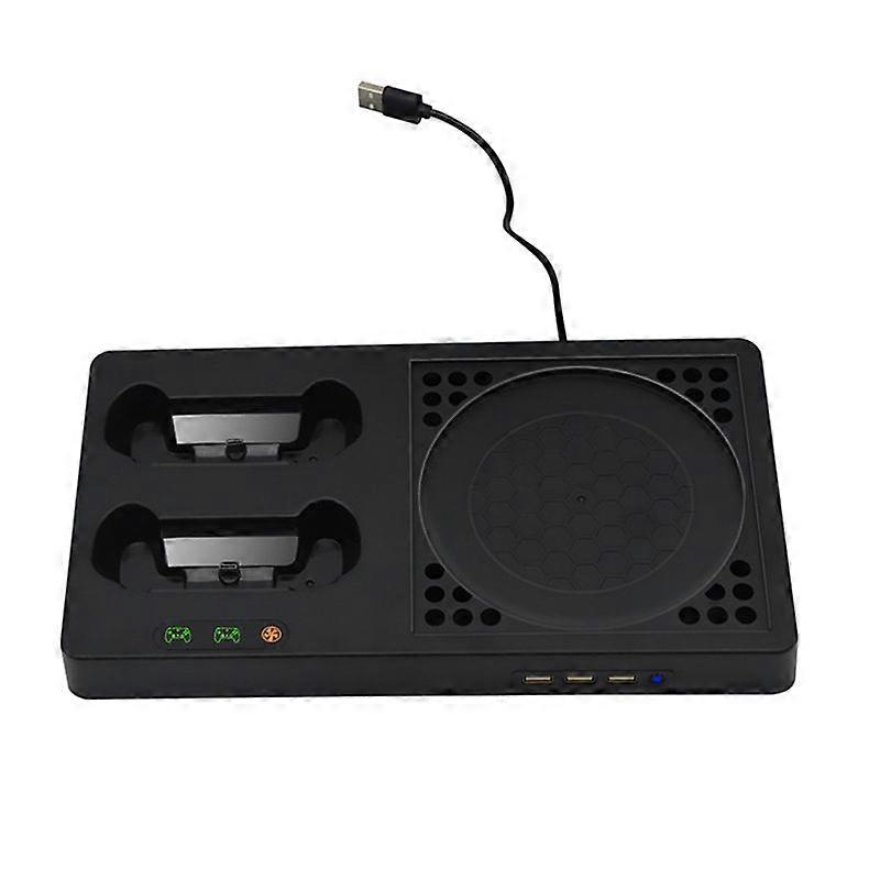 Pour Xbox Series X Multi-function Cooling Base Charging Stand Heat Sink Base