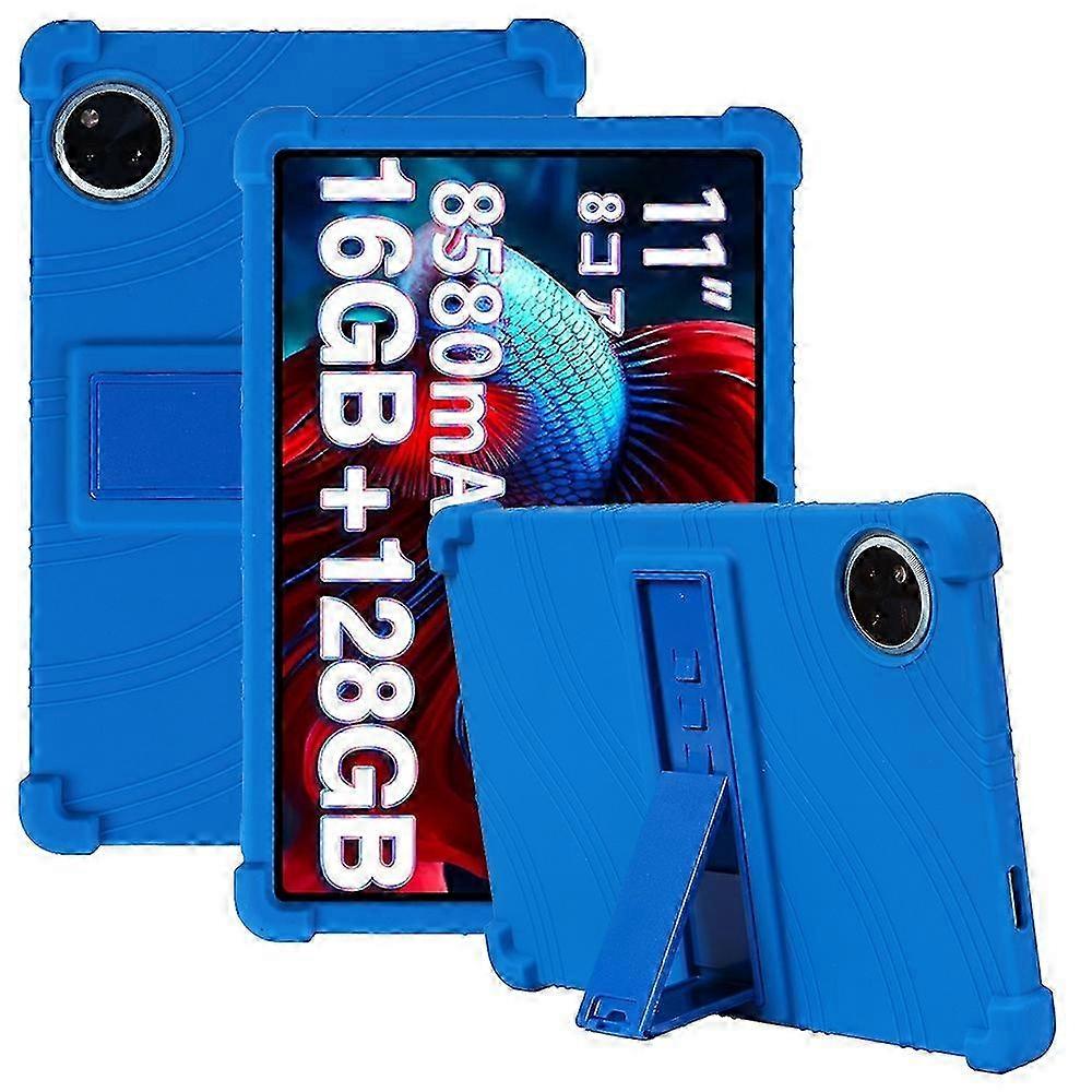 Silicone case for Doogee U11/U11 Pro featuring kickstand and shockproof design