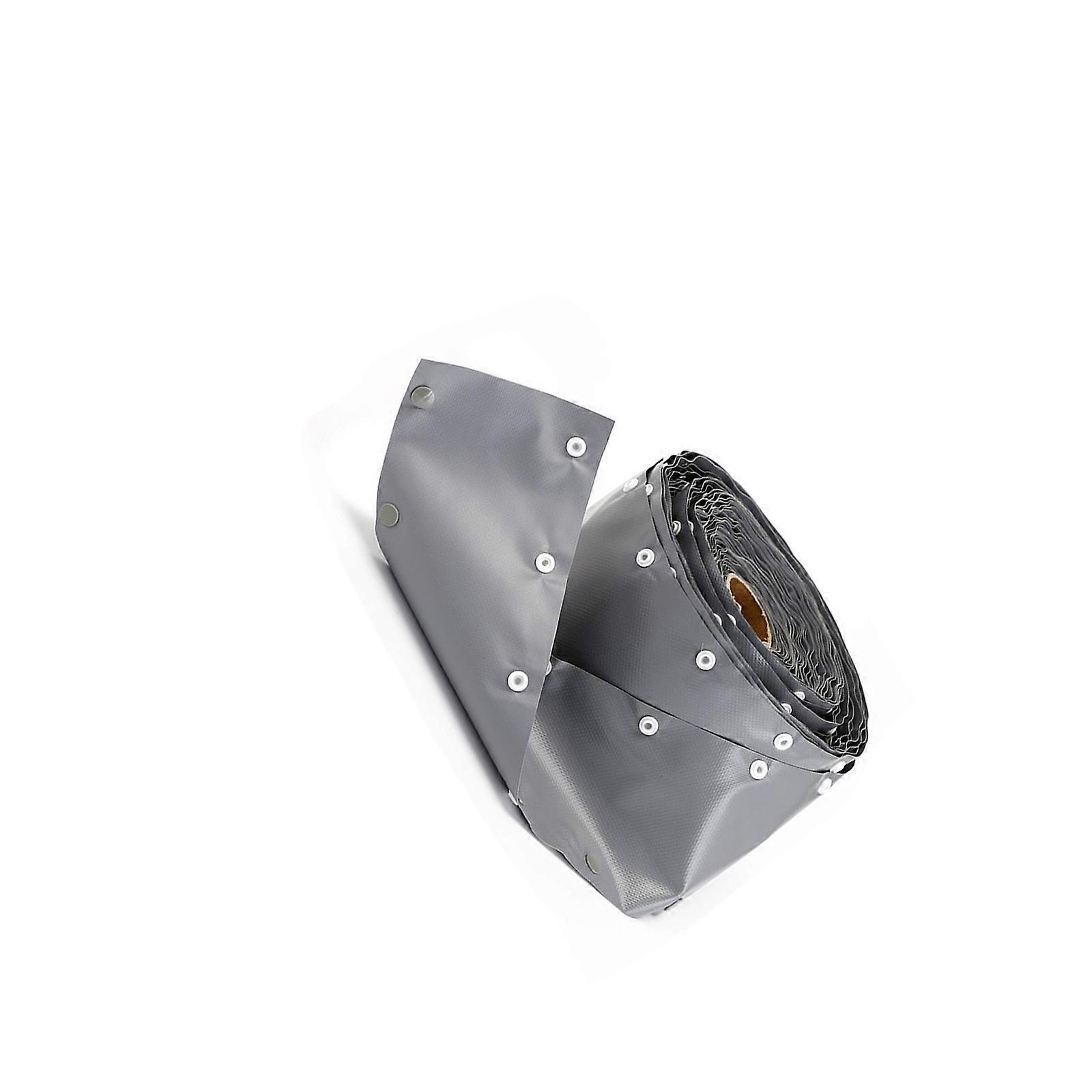 Snap Button Cable Sleeve Flame Retardant PVC Wire Organizers for Industrial Robots Power Equipment Multiple Length Multicolor