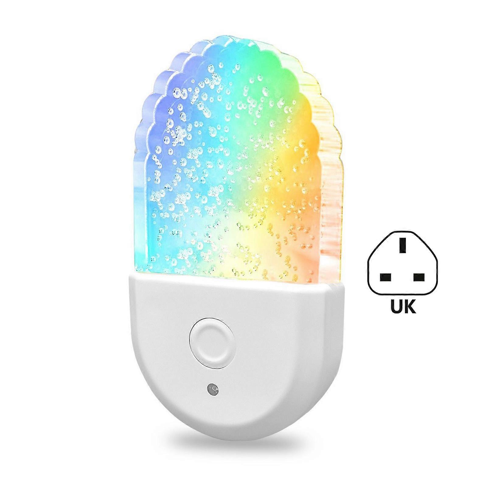 alien design rgb socket nightlight for gaming room Seamless Dimmable Brightness Control Relaxing Evening Mood