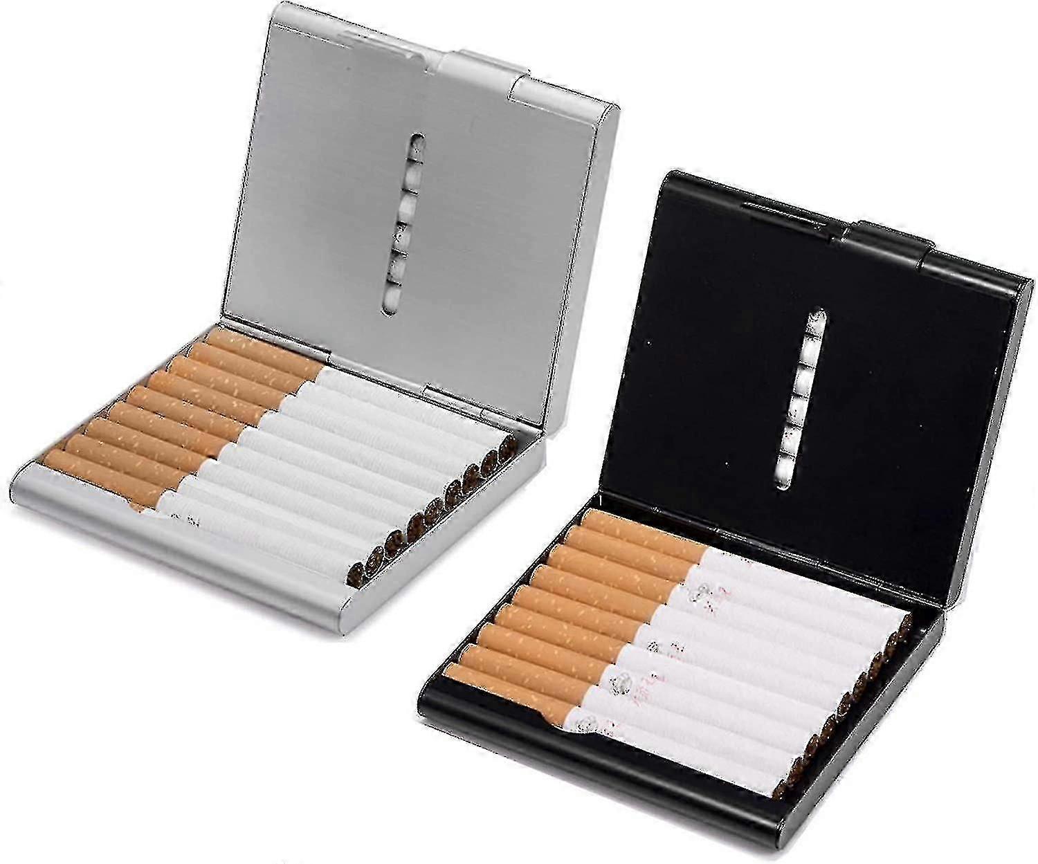 2pcs Plastic Cigarette Case cigarette Holder For 20 Cigarettes Holder Cigarette