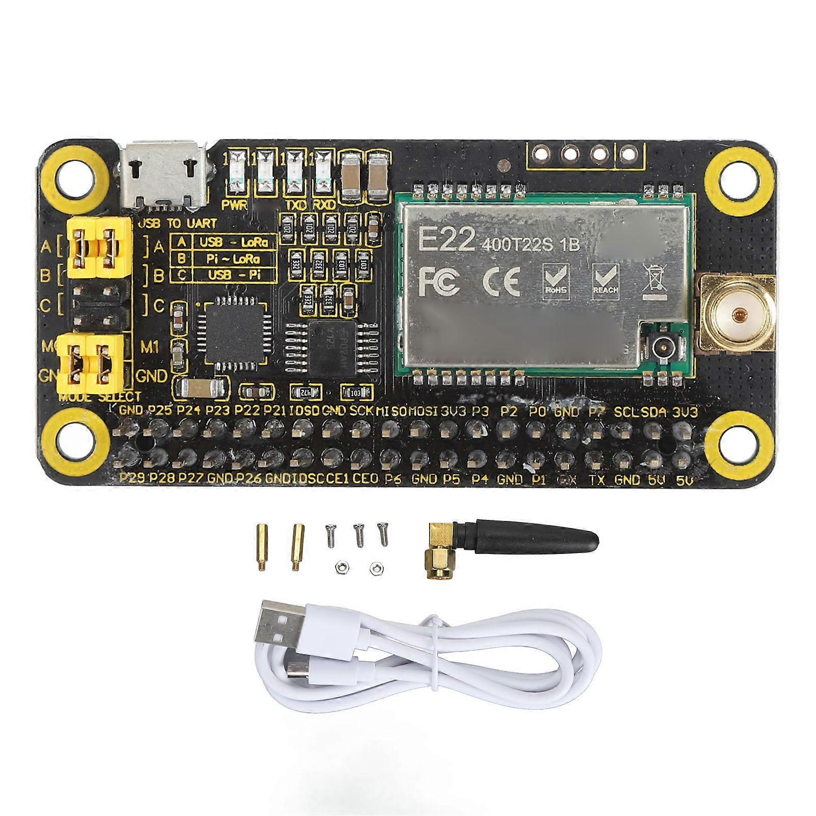 AM 020 LoRa HAT SX1268 Wireless Module 410-810MHZ 5km Range UART for RPi