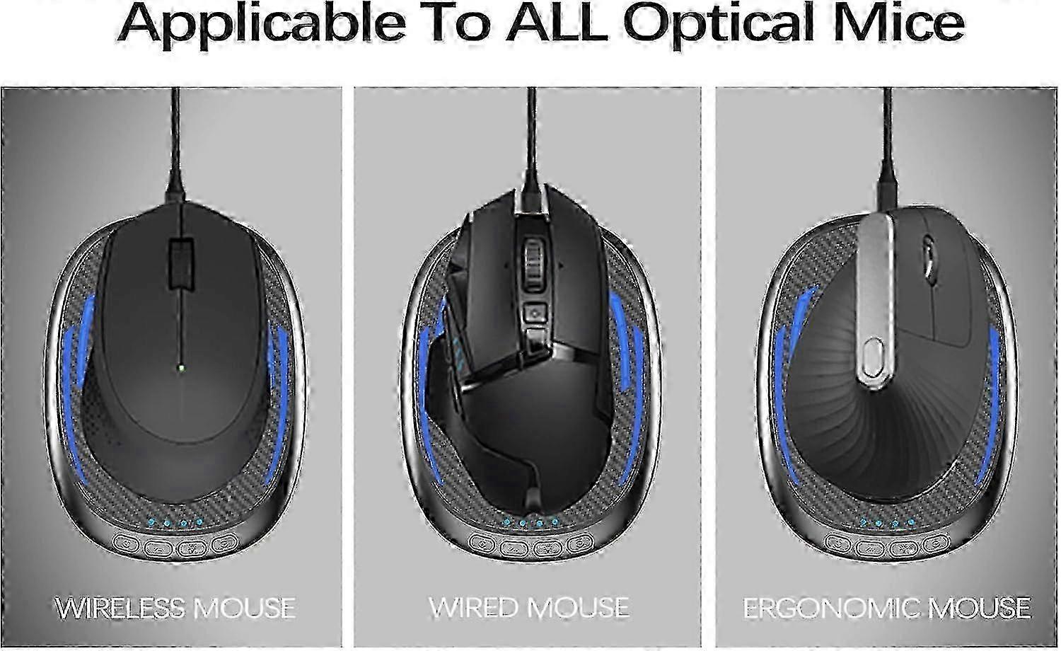 Mouse Jiggler Indétectable, Mouse Mover Device, Mouse Wiggler Keep PC Awake (Noir) 2025