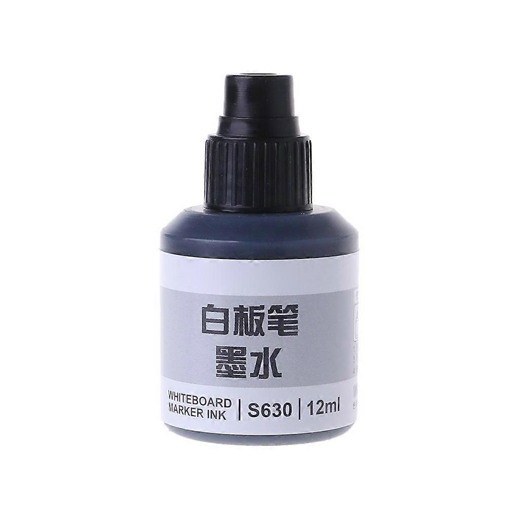 12ml Refill Ink For Refilling Inks Whiteboard Marker Pen Black Red Blue