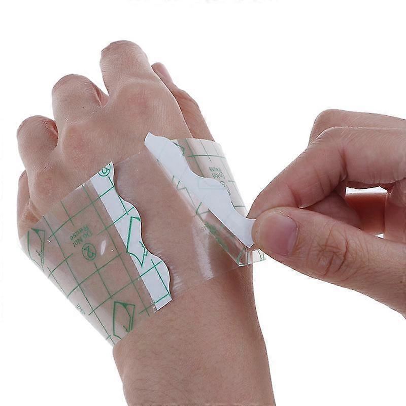 10 Waterproof Transparent Adhesive Wound Dressing Fixer Plaster Stretch Fixation