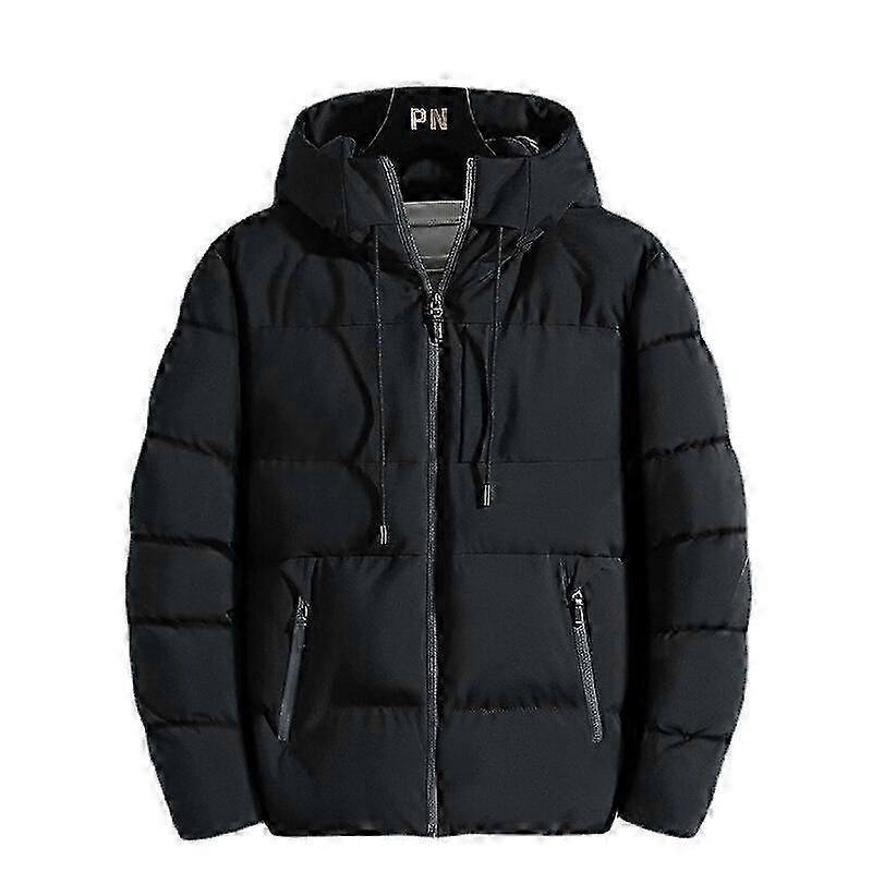 Męska zimowa kurtka puchowa z kapturem