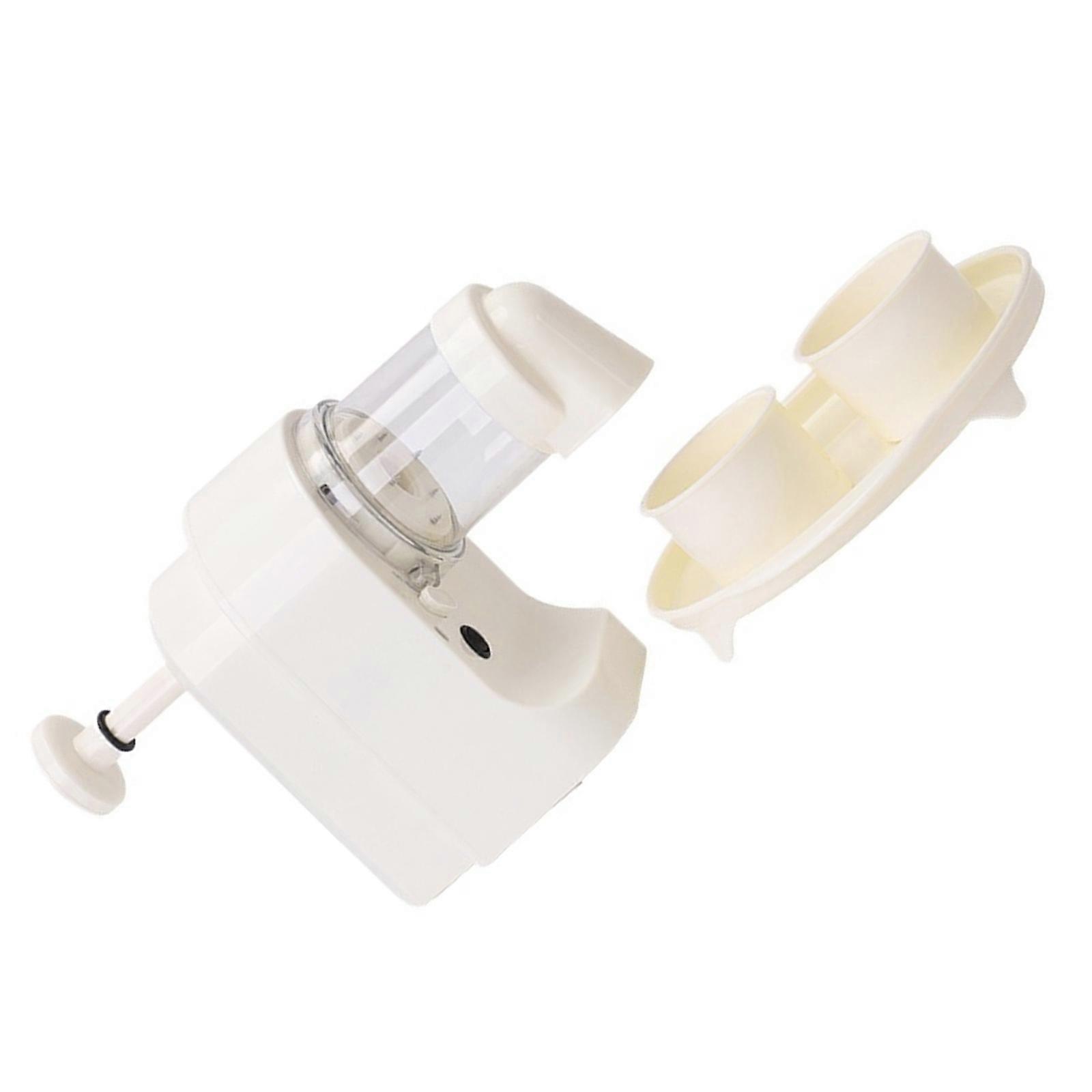 Automatic Ice Shaving Device Touch Start Simple Controls Safe Bisphenol Complimentary Materials Perfect Kids Elderly Homemade Desserts Snacks