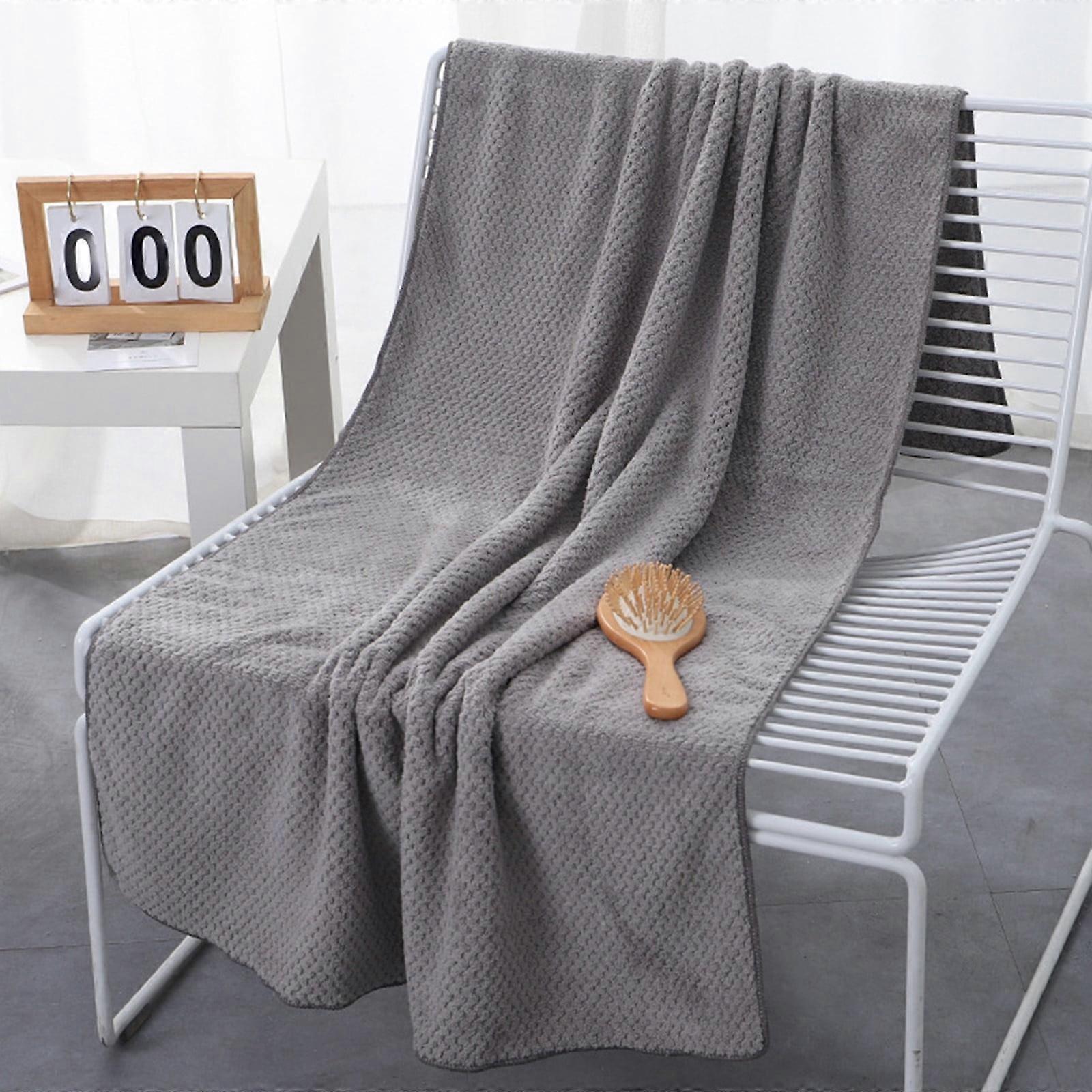 MuYan 27*59Inch A Large Bath Plush Microfiber Oversize Quick Dry Lint Free Bath Towel Is Thick and Soft with Good Water Absorption and A Quick Drying