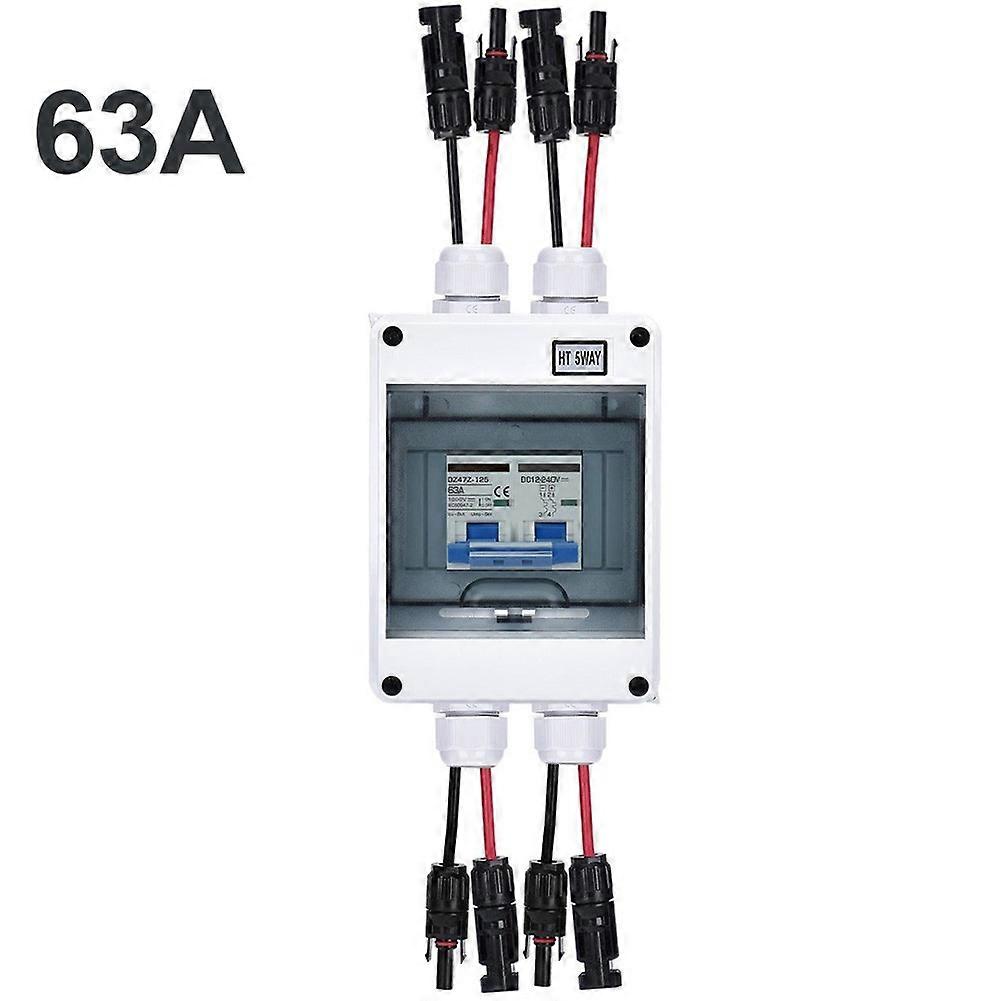 PV Isolator Switch DC/AC 30A IP65 Disconnect Circuit Breaker for Solar Panels