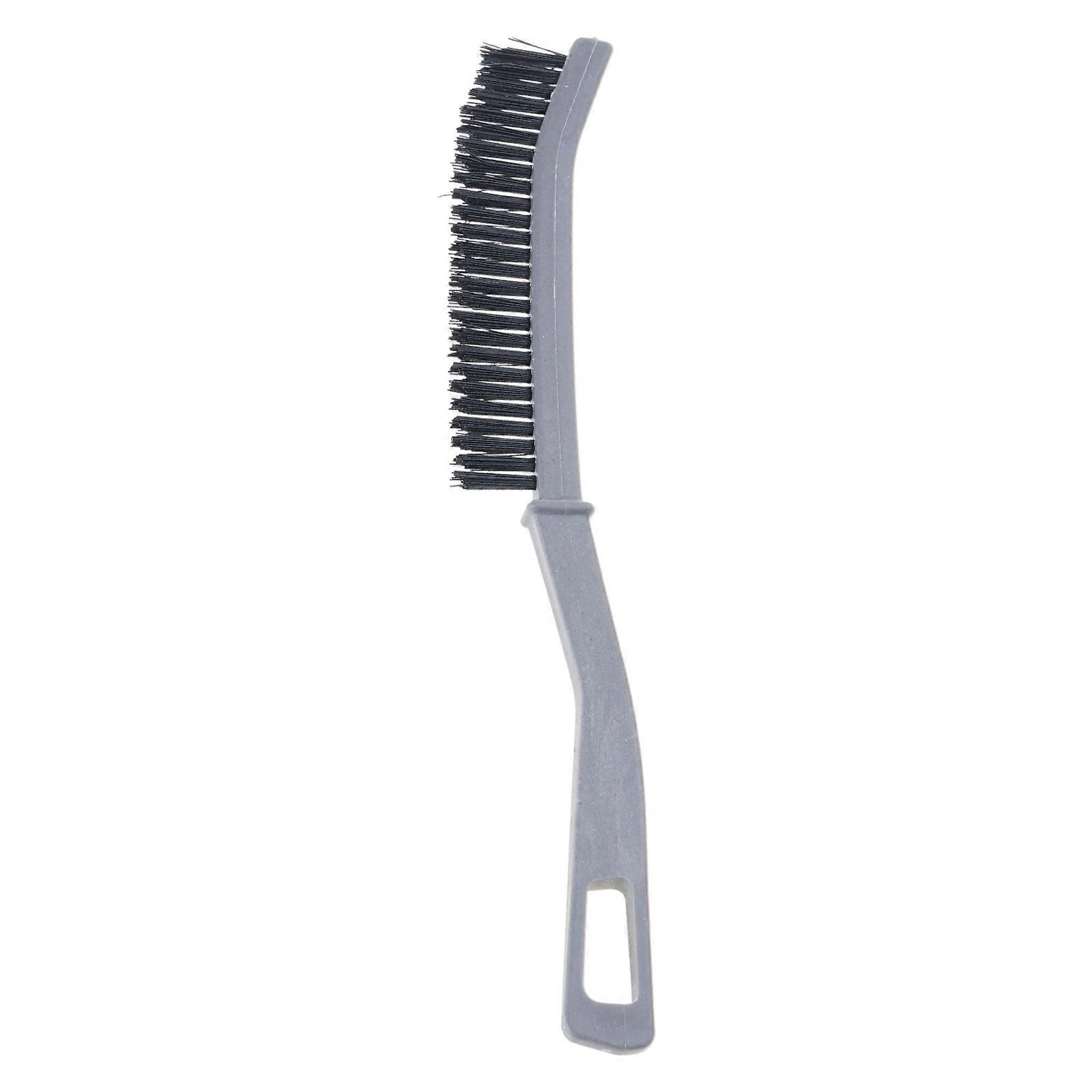 Functional Hard Bristle Scrub Brush for Deep Cleaning Narrow Gaps Tile Edges Stubborn Dirt Easy Grip Multicolor