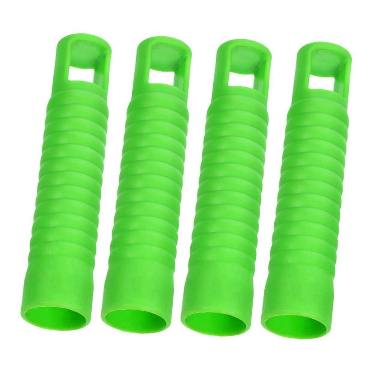 4pcs Mop Handle End Cap Sleeves Durable Broom Grip Replacement for Dustpan and Rods