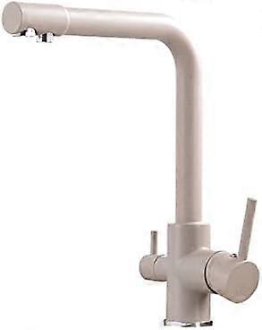 3 Way Kitchen Sink Mixer Tap with Drinking Water Filter, Hot and Cold Faucet for Easy Installation