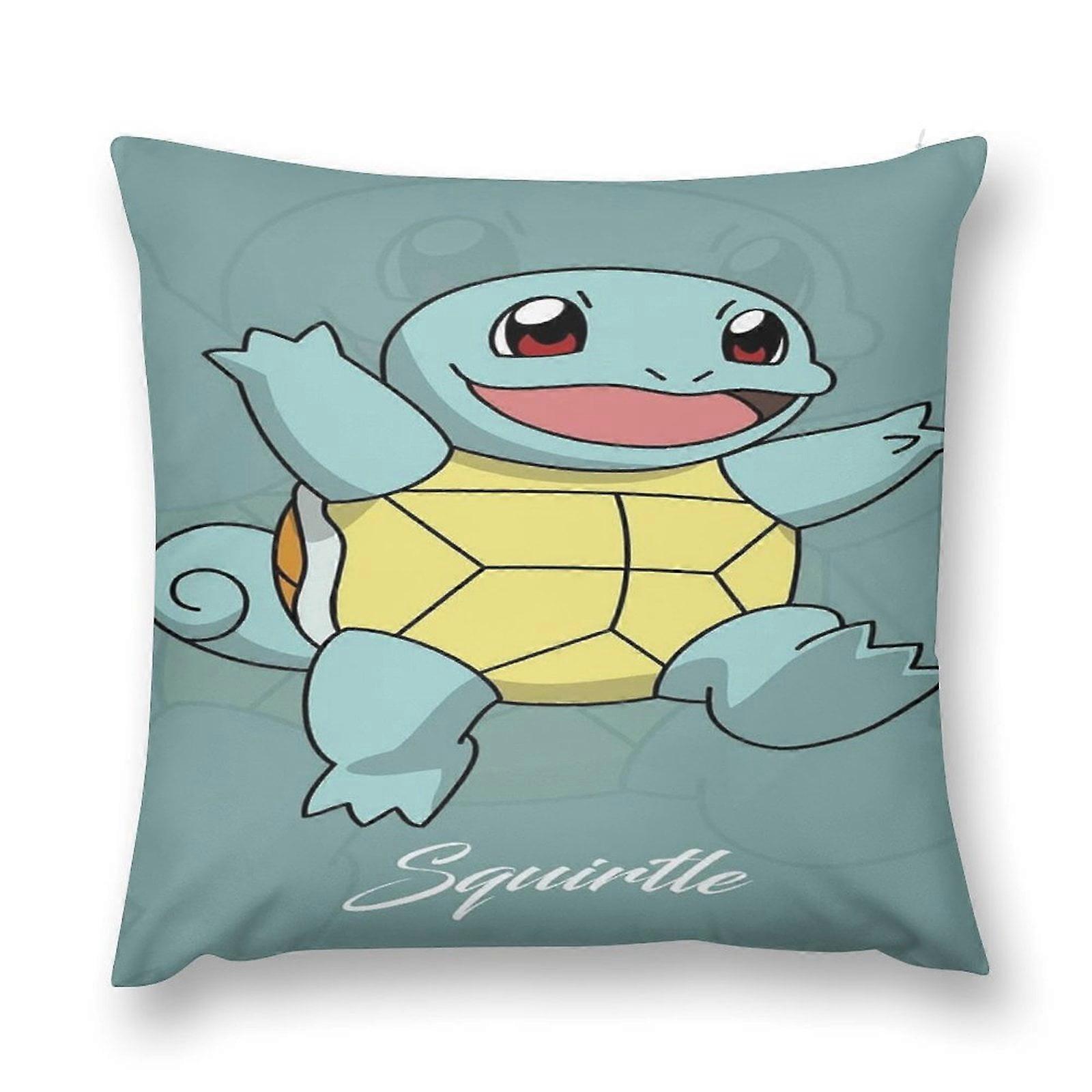 Squirtle Plush Pillow Case Throw Multisize Ultra-comfortable Pillowcase Cushion Anti-fouling Protective Cases