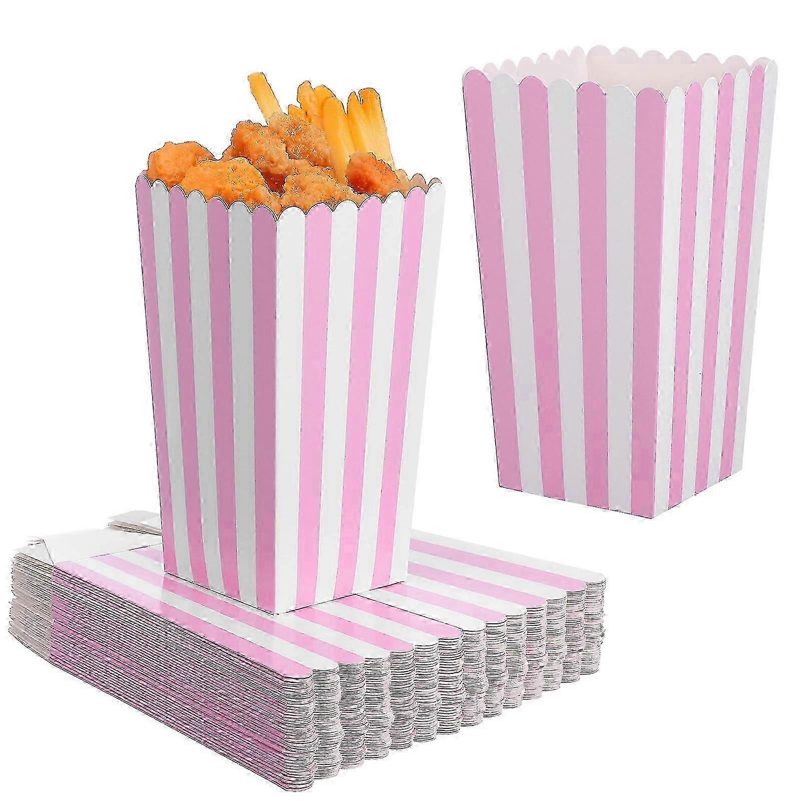 solidne, pojedyncze torebki na popcorn 40 szt. na imprezy