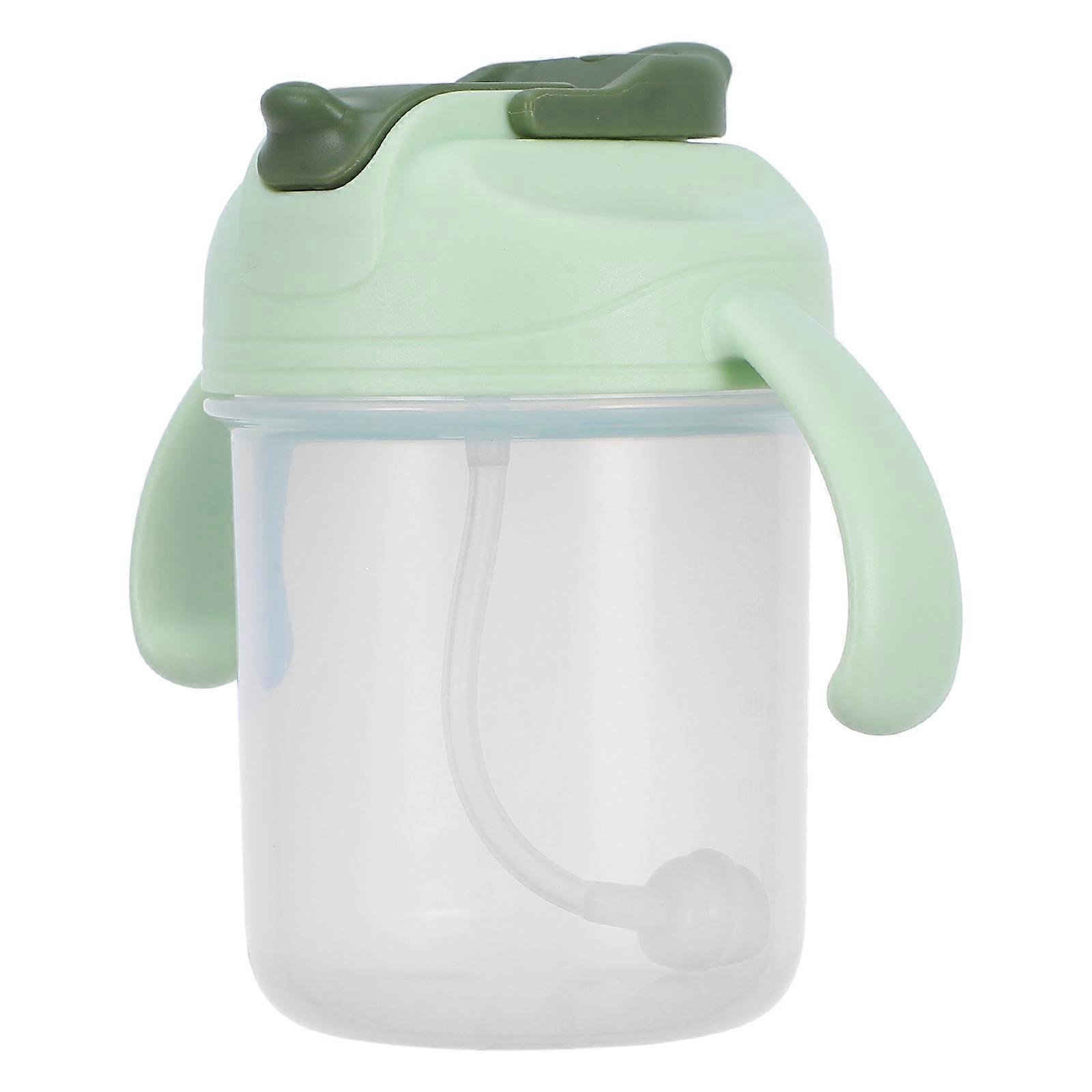 Practical Straw Cup Elderly Care Drinking Cup with Anti-Spill Function