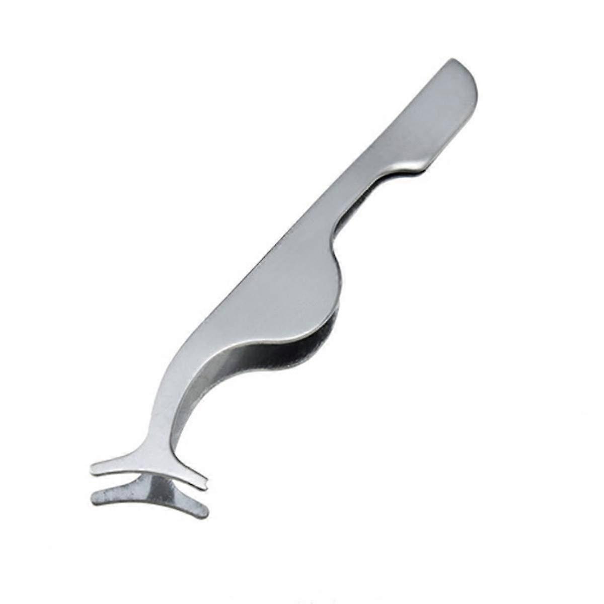 False Eyelash Applicator Tool Stainless Steel Precision Tweezers for Easy Lash Application