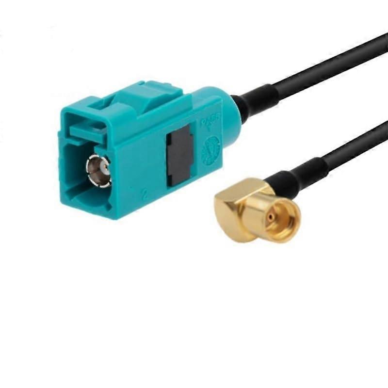 Fakra Z to MMCX Pigtail Cable Adapter RG174 50cm  Signal Transmission Secure Fit