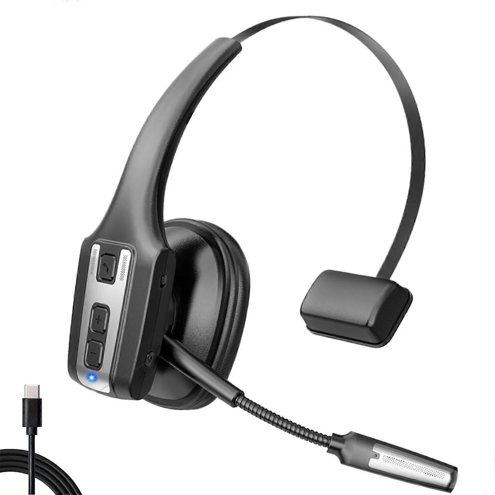 Long Lasting 8 Hour Battery Service Wireless Headset Headphone Bluetooth-compatible Multiple Device Compatibility DH19 Multicolor