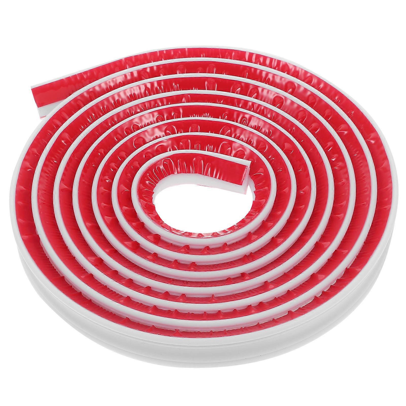 Self Adhesive Wall Corner Protector Trim Tpe for Home Use White