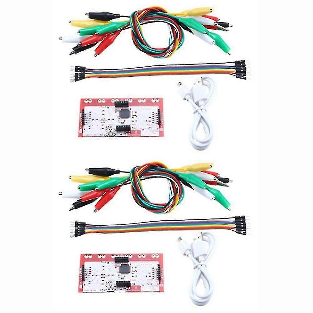 2pcs For Main Control Board Controller Module With Usb Cable+jumper Cable+alligator Clips Diy Kit