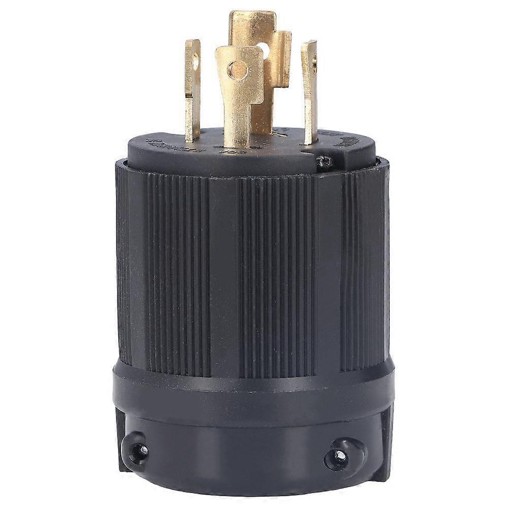30A 277-480V Adapter Plug 4 Hole Industrial Plug Lock Adapter Locking Plug  Generator Power