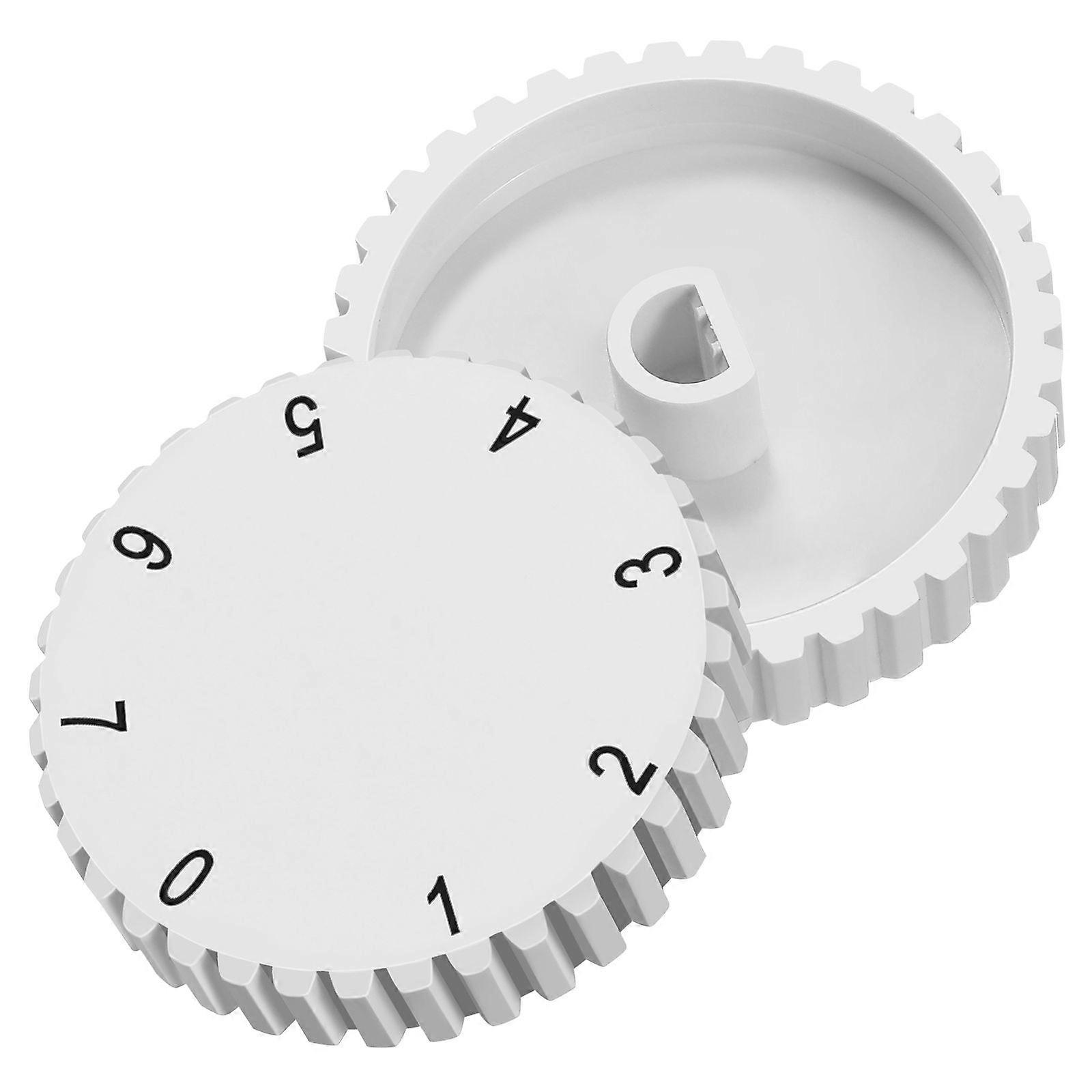 2pcs Universal Stove Knobs Replacements Control Knob For Fridge Thermostat Heater Replacement Handle Plastic Handle For Freezer Temperature Control