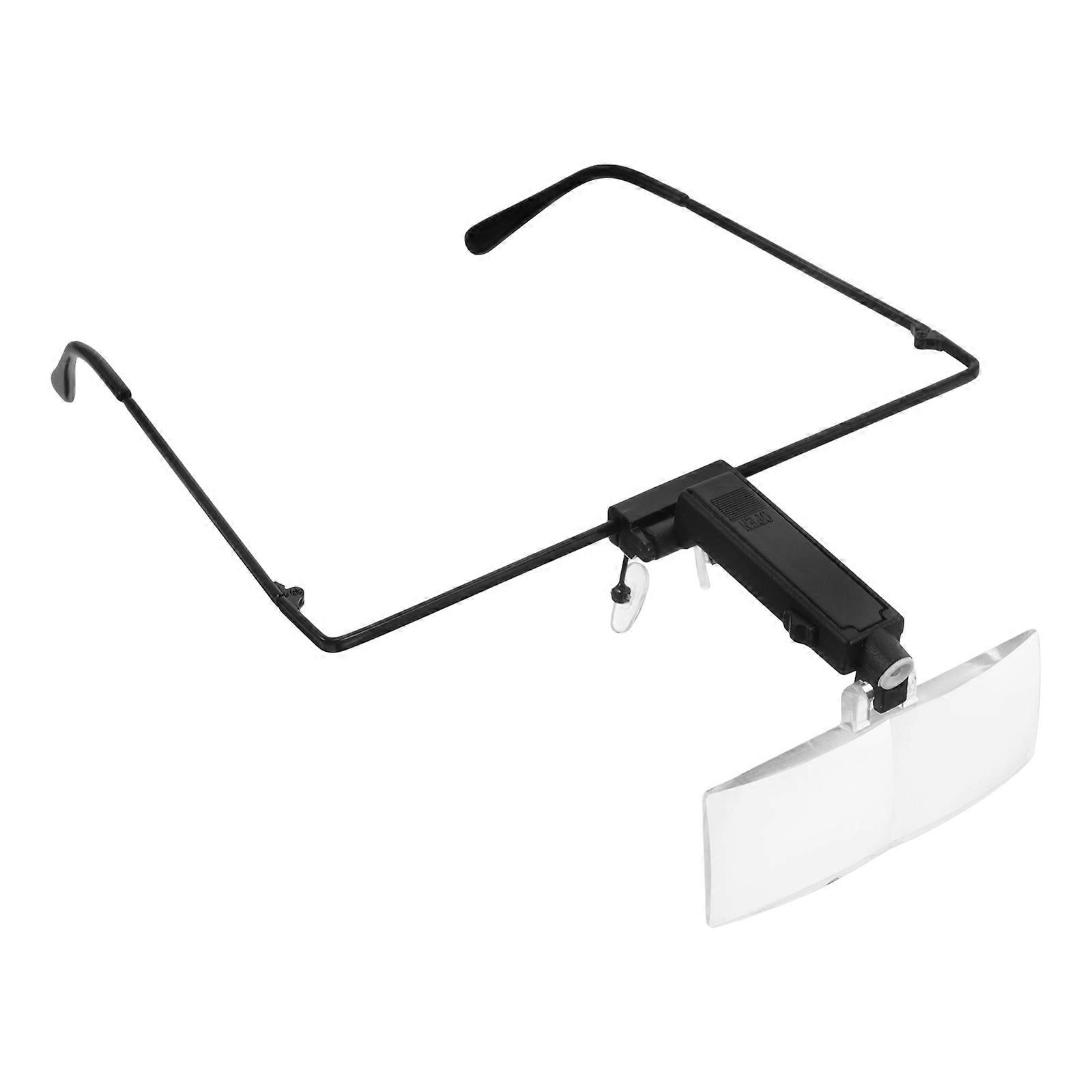 Glasses with Light for Reading 2Pcs Head Magnifying Glasses for Close Work