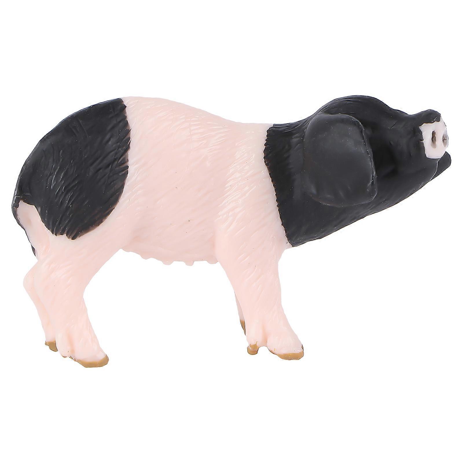 Creative Pig Model Toy for Decoration 1Pcs Plastic Simulation Pig