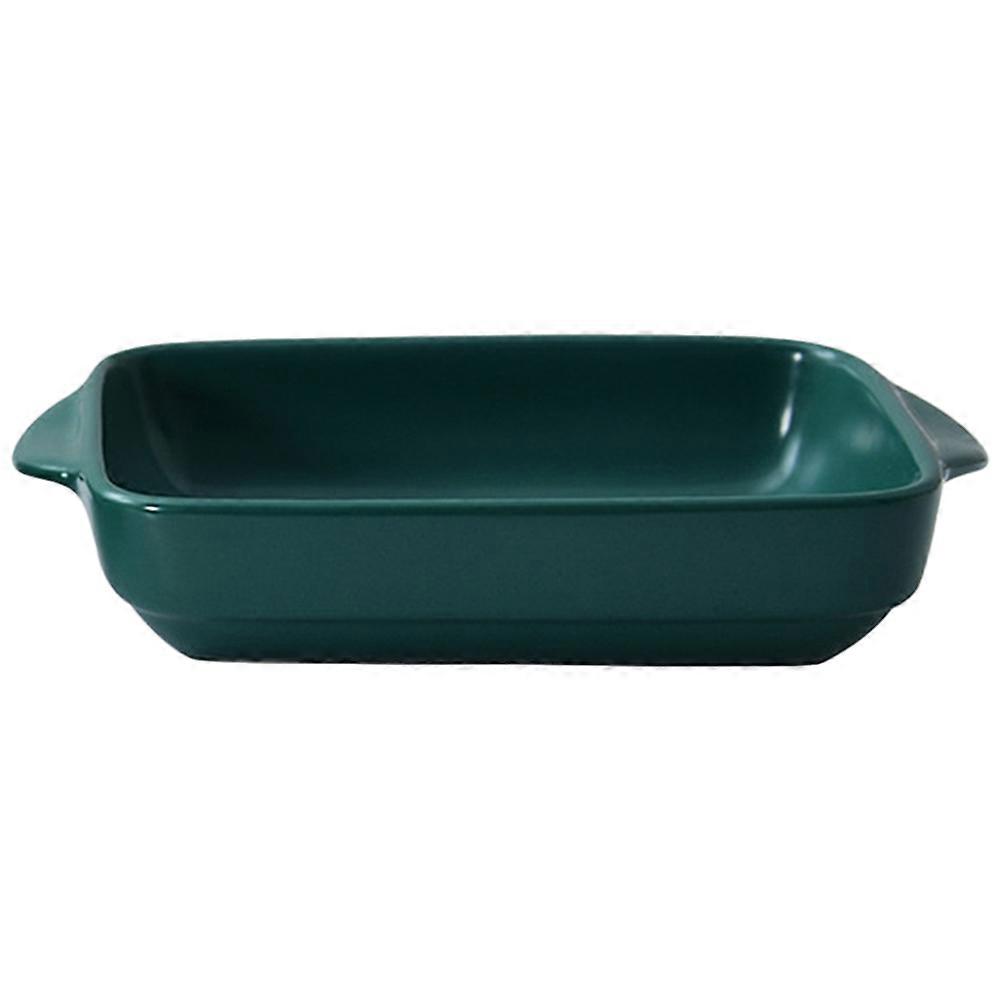 Bakeware Pan Ceramic Oven Cake Pan for Baking Use Green Color