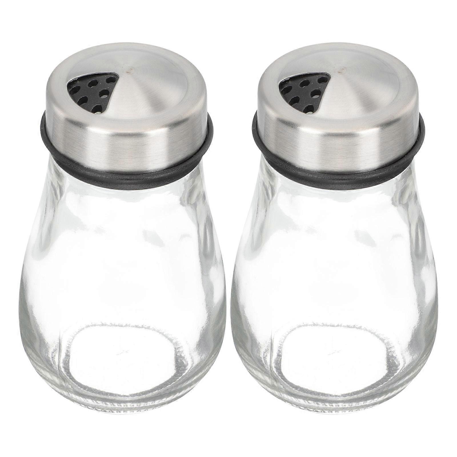 Household Multipurpose Condiment Bottles for Pepper Storage 2Pcs