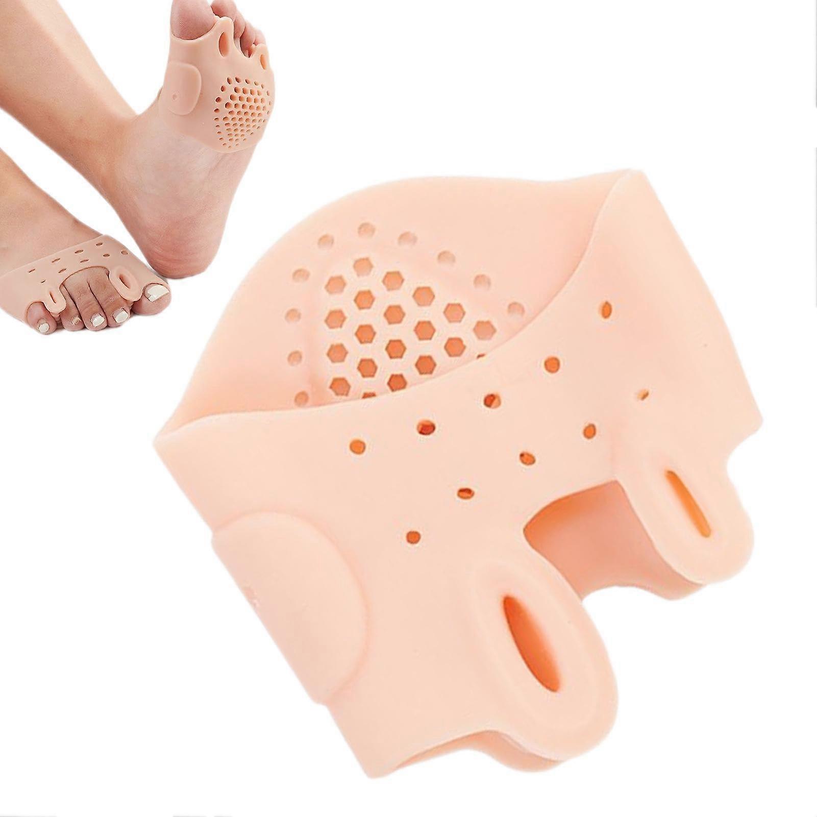 Silicone Toe Separator for Overlapping Toes, Breathable Toe Spacer with Ergonomic Alignment