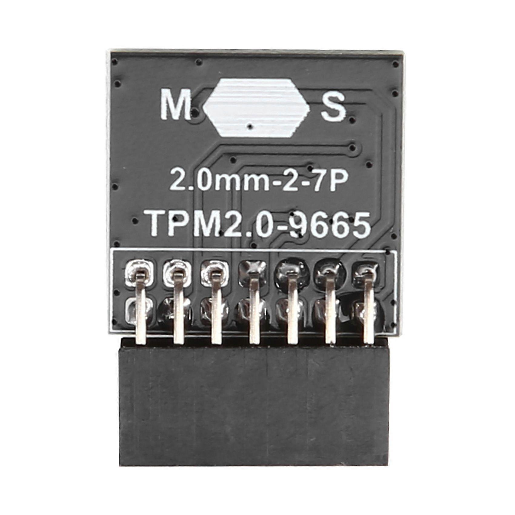 TPM2.0 Module for MSI 14-1 Pin LPC TPM Security Module LPC Module for MSI for Win11 Module