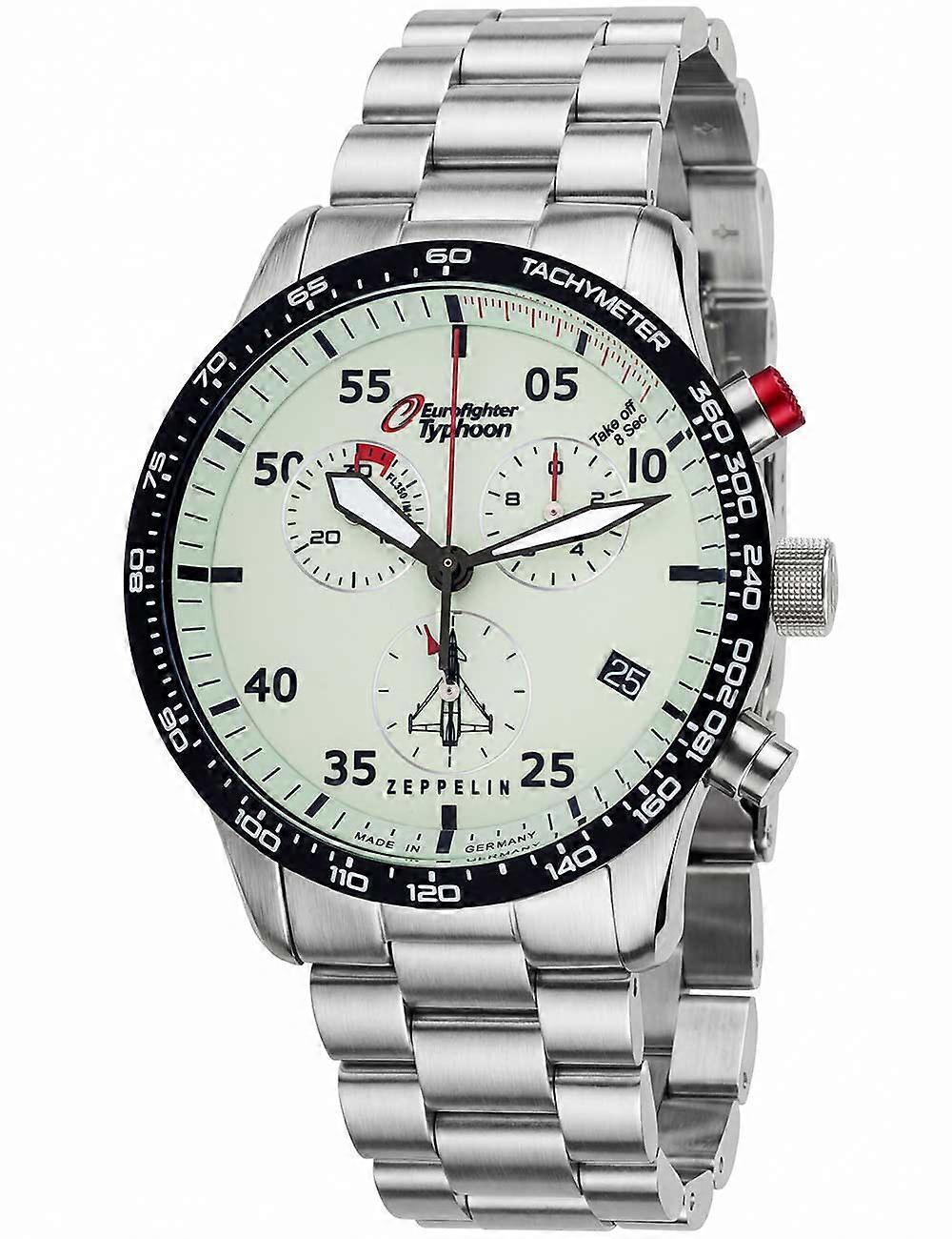Zeppelin 7298M-5 Eurofighter Typhoon Quartz Men's Watch 43mm 10ATM